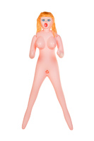 Кукла надувная Olivia, блондинка, с тремя отверстиями, 160 см