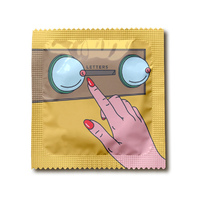 Латексные презервативы Indigo Sensitive Letters 1 шт