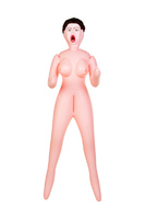 Кукла надувная Violet, брюнетка, с тремя отверстиями, 160 см