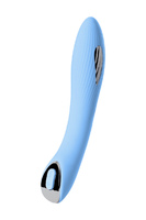 Вибратор с электростимуляцией PHYSICS Tesla G-point голубой 21 см