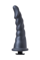 Насадка для страпона Strap-On TOYFA Axel, чёрный, 17,5 см