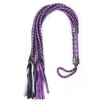 Черно-фиолетовая плеть Семихвостка 78 см