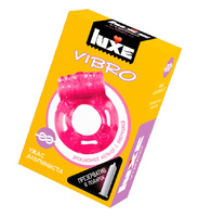 Эрекционное кольцо Luxe VIBRO Ужас Альпиниста + презерватив