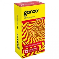 Презервативы Ganzo №12 Extase точечно-ребристые