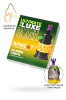 Презерватив Luxe Black Ultimate Хозяин Тайги (Абрикос) 1 шт