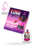 Презервативы Luxe Black Ultimate Реактивный Трезубец (Шоколад) 1 шт