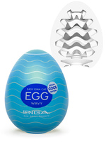 Мастурбатор яйцо Tenga Egg Wavy Cool с охлаждающим эффектом