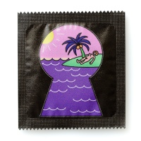 Латексные презервативы Indigo Sensitive Пляж 1 шт