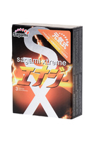 Презервативы латексные Sagami Xtreme Energy 3 шт