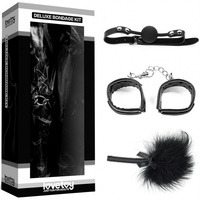 Набор для ролевых игр Deluxe Bondage Kit (кляп, наручники, тиклер)