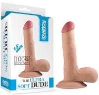 Фаллоимитатор реалистик The Ultra Soft Dude 18 см