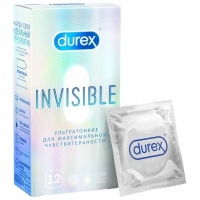 Презервативы Durex №12 Invisible ультратонкие для максимальной чувствительности