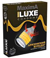 Презервативы Luxe Maxima Аризонский Бульдог
