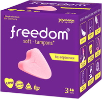 Тампоны гигиенические для секса и спорта Freedom mini 2* JoyDivision 3 шт